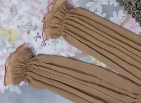 تصویر 5 از قیمت خرید ساق دست کرپ حریر با فروش عمده